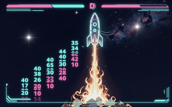 XON Casino Crash Games mit aufsteigendem Multiplikator im Weltraum-Design