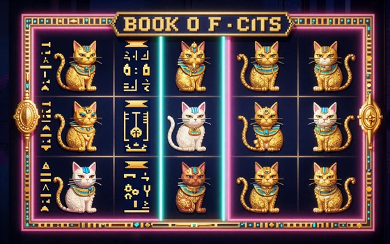 Book of Cats Slot mit 100 Freispielen als Willkommensbonus bei XON Casino