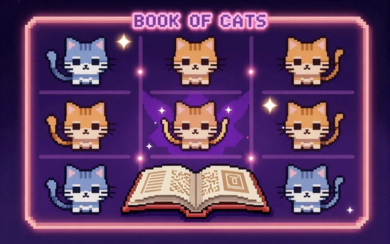 Book of Cats Slot mit mystischen Katzen und Free Spins Bonus bei XON Casino